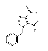 4-硝基-1-(苯基甲基)-1H-咪唑-5-羧酸图片