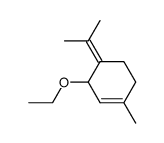 ethyl-p-mentha-1,4(8)-dien-3-yl ether结构式