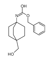 BENZYL (4-(HYDROXYMETHYL)BICYCLO[2.2.2]OCTAN-1-YL)CARBAMATE结构式