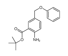 tert-butyl 2-amino-5-(phenoxymethyl)benzoate Structure