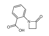 2-(2-oxoazetidin-1-yl)benzoic acid结构式