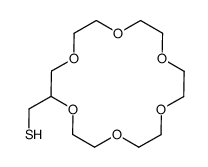 1,4,7,10,13,16-hexaoxacyclooctadec-2-ylmethanethiol Structure