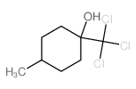 4-methyl-1-(trichloromethyl)cyclohexan-1-ol结构式