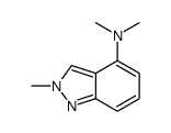 N,N,2-trimethylindazol-4-amine Structure