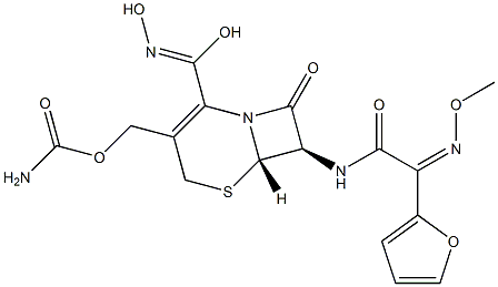 头孢唑肟杂质结构式