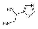 2-Amino-1-thiazol-5-yl-ethanol结构式