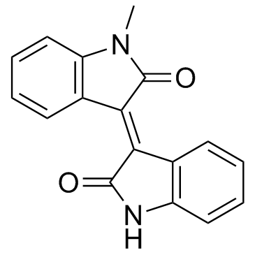 甲异靛结构式