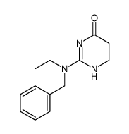 2-(N-Ethyl-N-benzylamino)-5,6-dihydro-4(1H)-pyrimidinon结构式