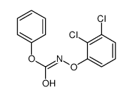 phenyl N-(2,3-dichlorophenoxy)carbamate结构式