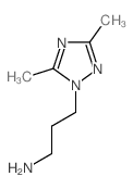 [3-(3,5-二甲基-1H-1,2,4-噻唑-1-基)丙基]胺图片