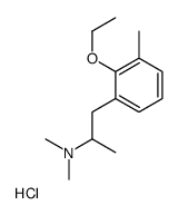 1-(2-ethoxy-3-methylphenyl)-N,N-dimethylpropan-2-amine,hydrochloride结构式