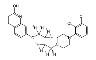 Aripiprazole-d8 (Butyl-d8) structure