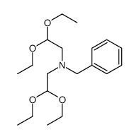 N-benzyl-N-(2,2-diethoxyethyl)-2,2-diethoxyethanamine结构式