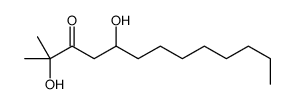 2,5-dihydroxy-2-methyltridecan-3-one Structure