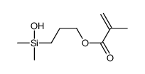 3-[hydroxy(dimethyl)silyl]propyl 2-methylprop-2-enoate Structure