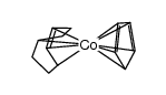 (η5-cyclopentadienyl)(1-η1,4-6-η3-cyclooctenediyl)cobalt结构式