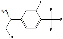 (2R)-2-AMINO-2-[3-FLUORO-4-(TRIFLUOROMETHYL)PHENYL]ETHAN-1-OL Structure