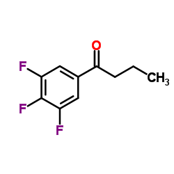 1-(3,4,5-Trifluorophenyl)-1-butanone structure