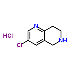 3-氯-5,6,7,8-四氢-1,6-萘啶盐酸盐图片