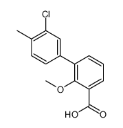 3-(3-chloro-4-methylphenyl)-2-methoxybenzoic acid Structure