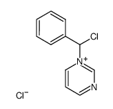 N-(1-chlorobenzyl)pyrimidinium chloride结构式