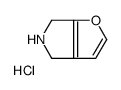 5,6-Dihydro-4H-furo[2,3-c]pyrrole hydrochloride (1:1)结构式