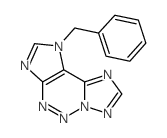 1-benzyl-1h-imidazo[4,5-e][1,2,4]triazolo[1,5-c][1,2,3]triazine Structure