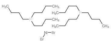 Nickel,dibromobis(tributylphosphine)- Structure