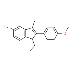 indenestrol B 4'-monomethyl ether Structure