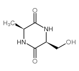 Cyclo(-Ala-Ser) structure