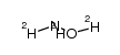 deuterated hydroxylamine结构式