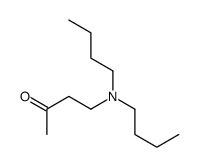 4-(dibutylamino)butan-2-one结构式