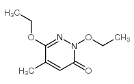 2,6-Diethoxy-5-methyl-3(2H)-pyridazinone Structure