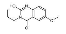 6-methoxy-3-prop-2-enyl-1H-quinazoline-2,4-dione结构式