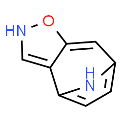 4,7-Imino-2H-cyclohept[d]isoxazole(9CI) structure