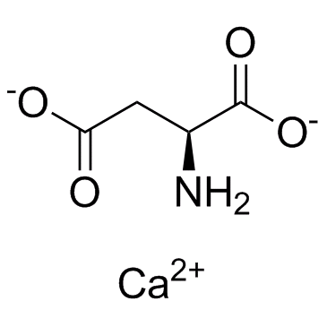 Calcium L-aspartate structure