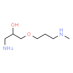 2-Propanol,1-amino-3-[3-(methylamino)propoxy]-结构式