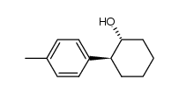 (+/-)-trans-2-(4-methylphenyl)cyclohexanol Structure