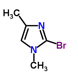 2-BROMO-1,4-DIMETHYL-1H-IMIDAZOLE Structure