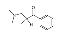 (S)-3-dimethylamino-2-methyl-1-phenyl-propan-1-one Structure