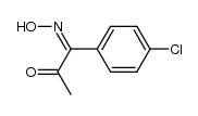 1-(4-chloro-phenyl)-propane-1,2-dione-1-oxime Structure