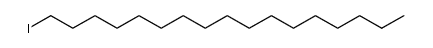 1-iodoheptadecane Structure