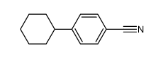 BENZONITRILE, 4-CYCLOHEXYL- structure