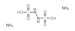 n,n'-hydrazinedisulfonic acid diammonium salt Structure