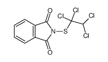 2-(1,1,2,2-Tetrachloro-ethylsulfanyl)-isoindole-1,3-dione Structure