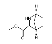 2-Azabicyclo[2.2.1]heptane-3-carboxylicacid,methylester,(1S,3R,4R)-(9CI) Structure