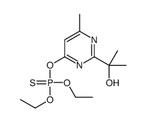 Phosphorothioic acid O,O-diethyl O-[2-(1-hydroxy-1-methylethyl)-6-methylpyrimidin-4-yl] ester图片