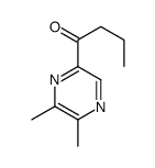 1-Butanone,1-(5,6-dimethylpyrazinyl)-(9CI) Structure