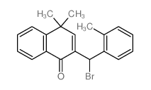 2-[bromo-(2-methylphenyl)methyl]-4,4-dimethyl-naphthalen-1-one picture