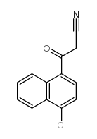 3-(4-chloro-1-naphthyl)-3-oxopropanenitrile picture